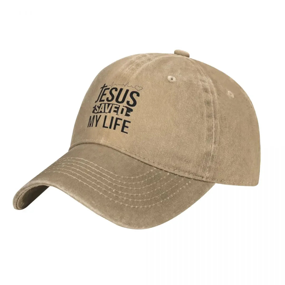 Jesus Saved My Life Baseball Cap