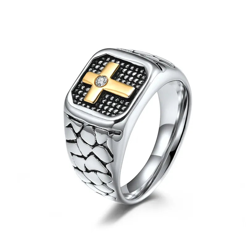 Christian Cross Ring