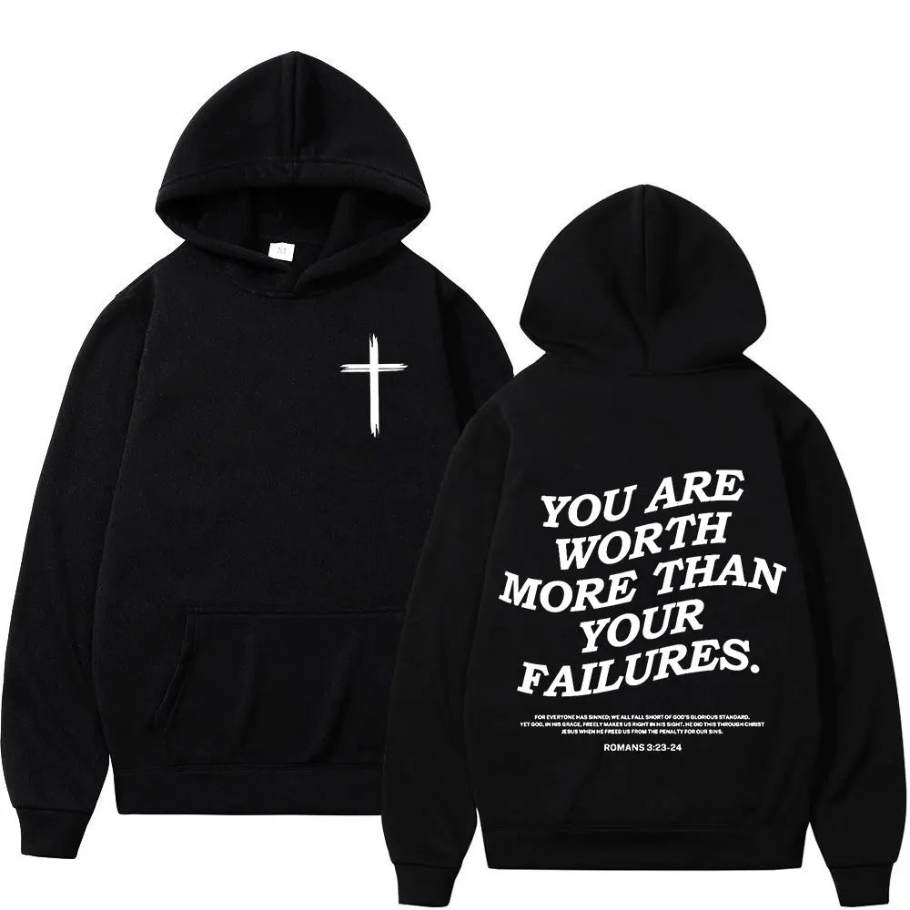 Faith Over Fear Bible Verse Hoodies