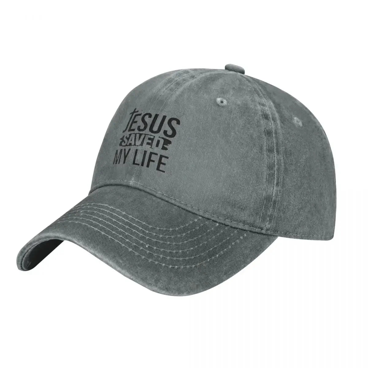 Jesus Saved My Life Baseball Cap