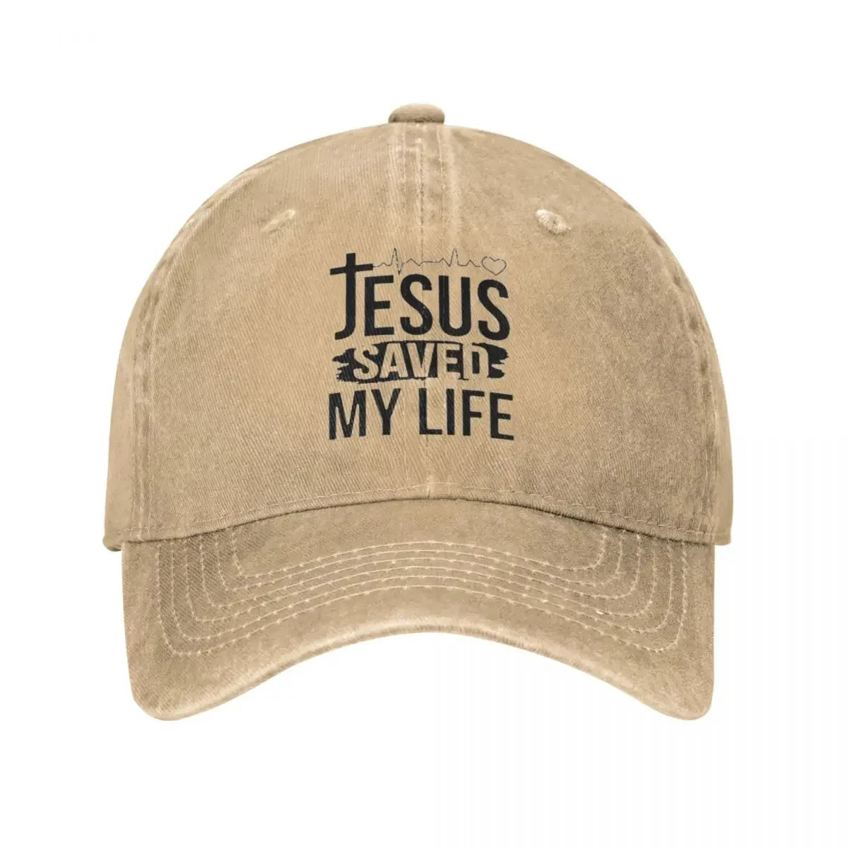 Jesus Saved My Life Baseball Cap