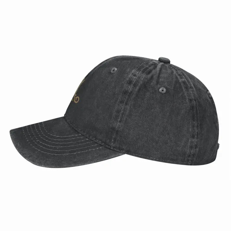 Virgin Mary Monogram Ave Maria Baseball Cap