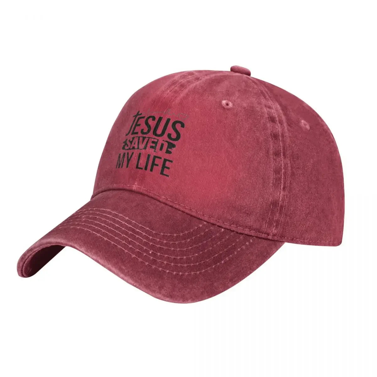 Jesus Saved My Life Baseball Cap